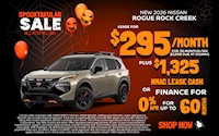 New 2026 Nissan Rogue Rock Creek