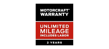 Motorcraft® Warranty: Two Year