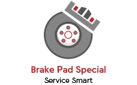 Front or Rear Brake Pad 