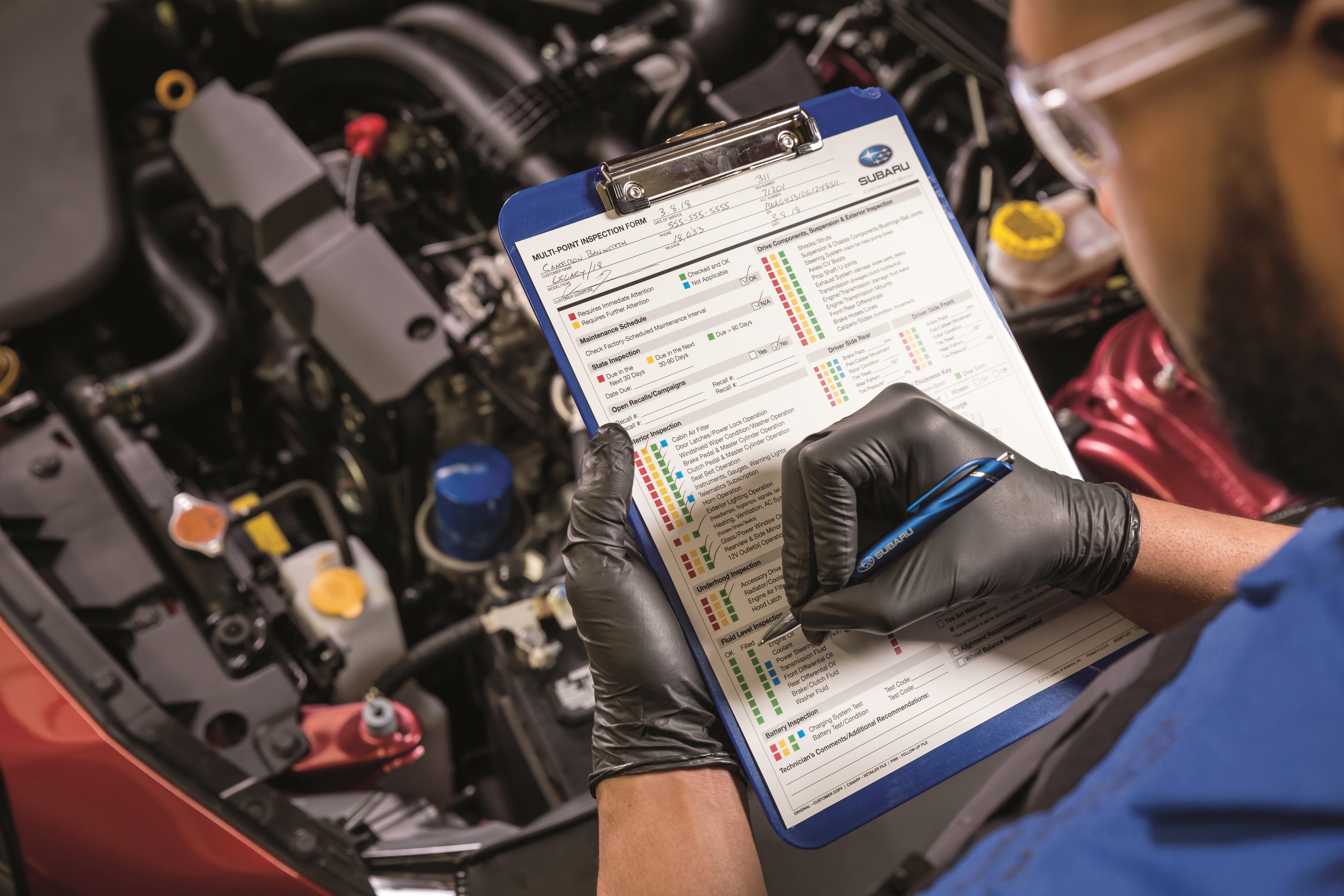 A/C SERVICE AND CABIN FILTER