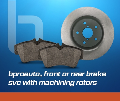 bproauto Front Or Rear Brake Service <br>With Machining Rotors