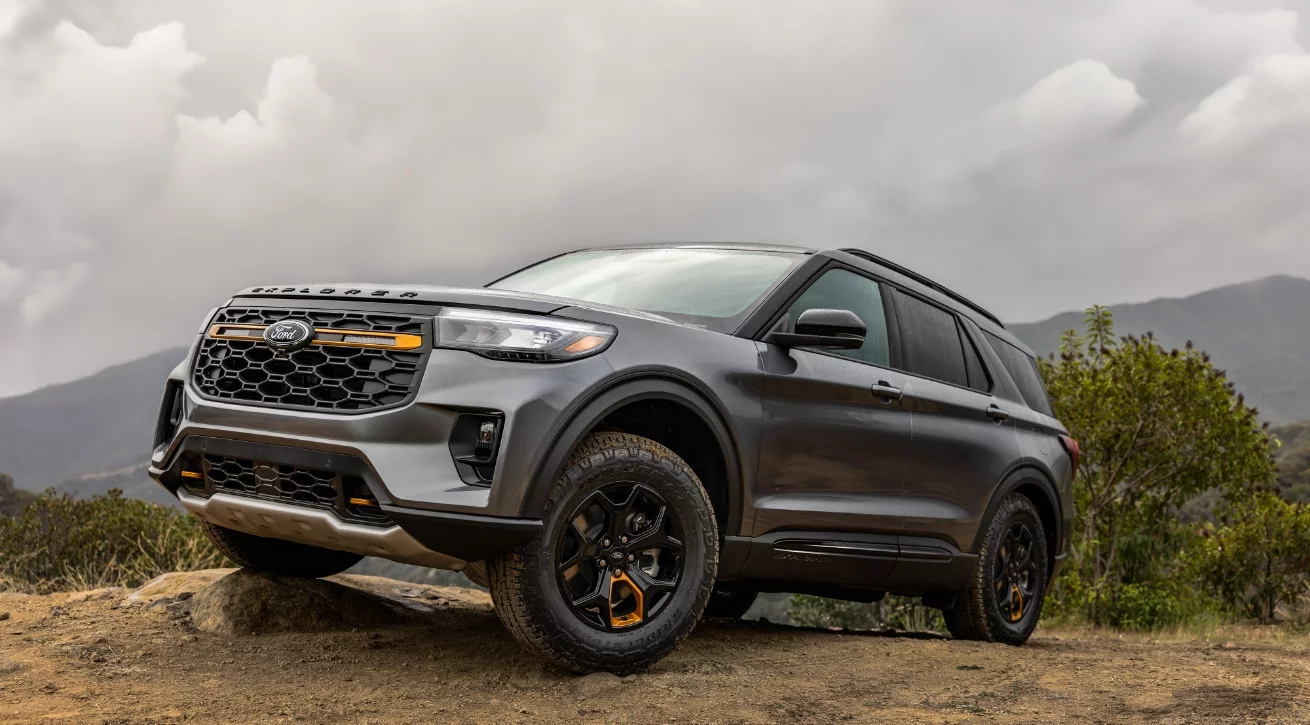 Ford Explorer Driving Off Road