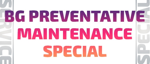 $25 OFF any BG Preventative 