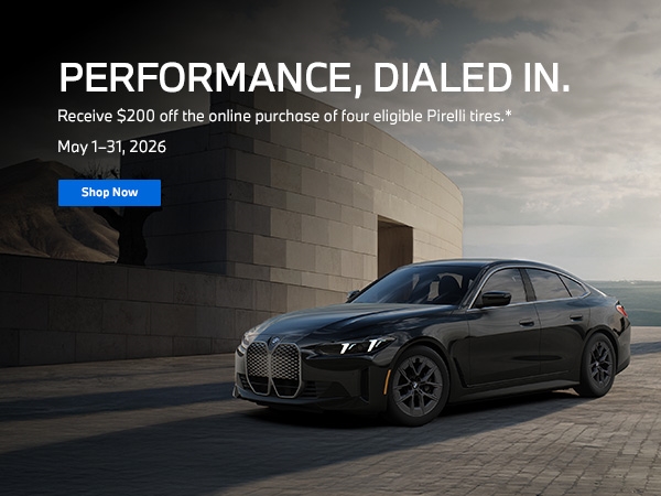 BMW Tire Rebate