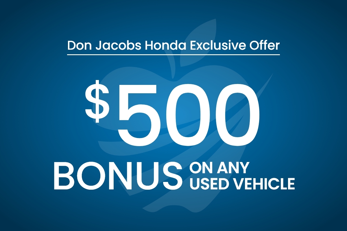 Used Bonus Offer