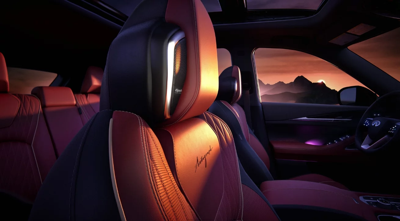 2027 INFINITI QX65 interior features