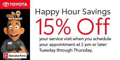 Happy Hour Savings