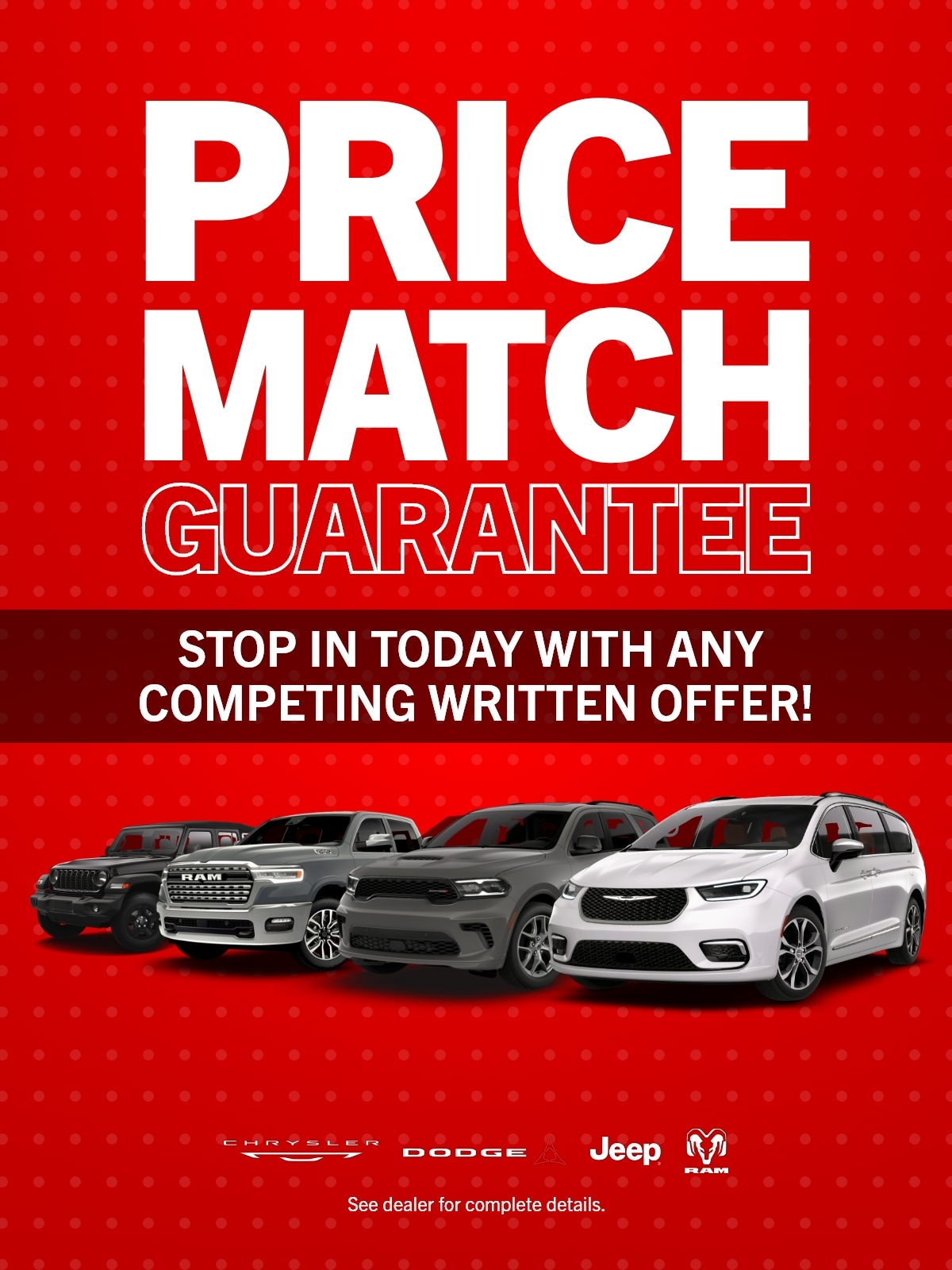 SRP - Price Match