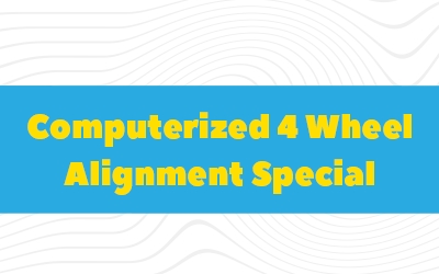 Computerized 4-Wheel Alignment
