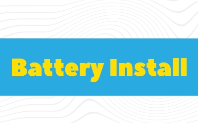 Battery Install