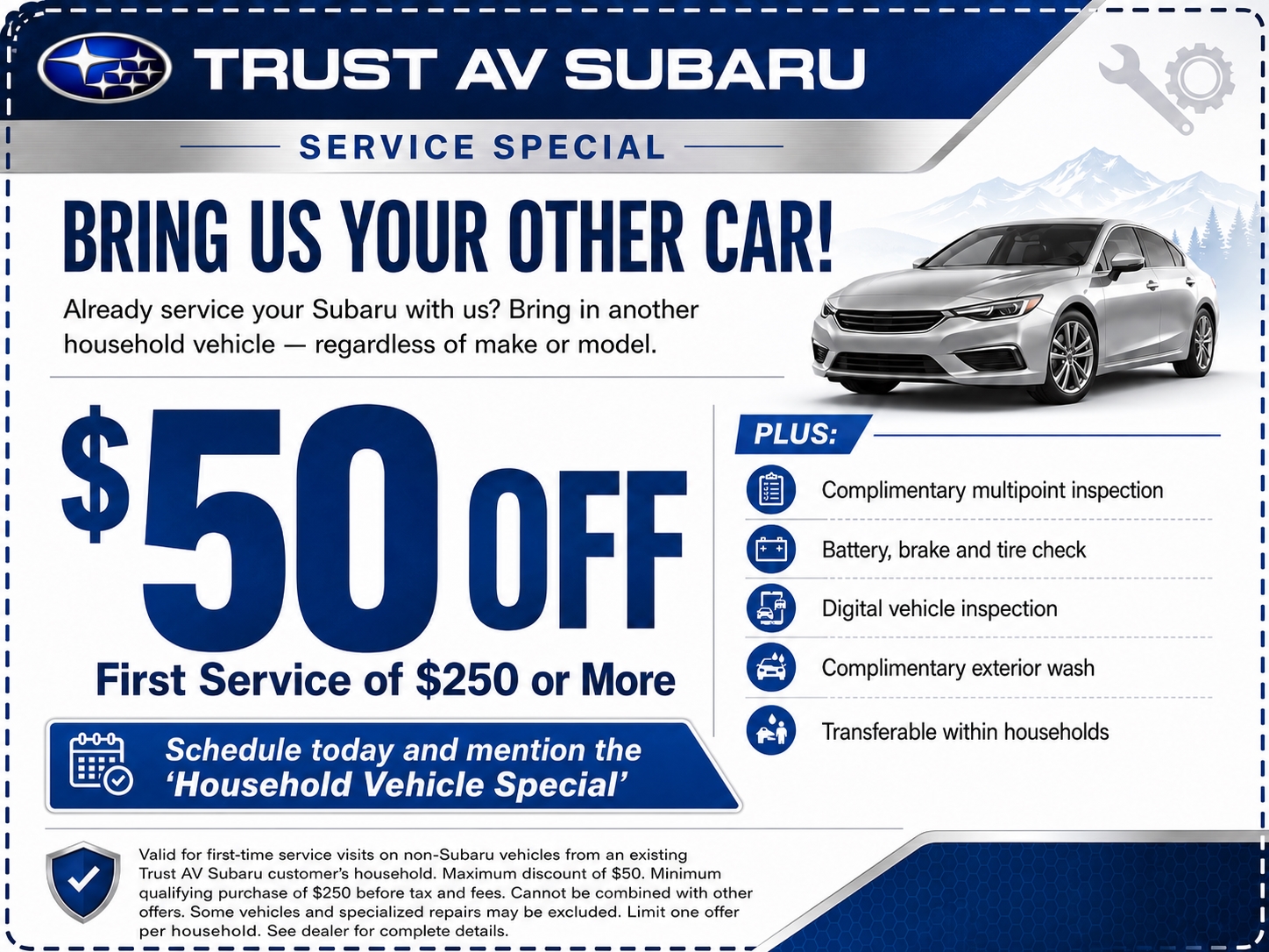 Bring Us Your Other Car!