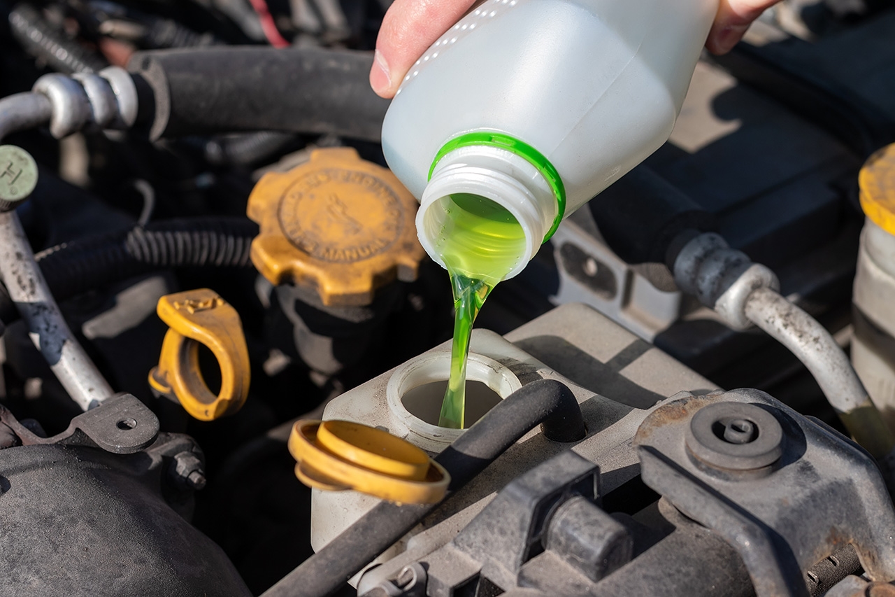 Coolant Drain & Fill Service