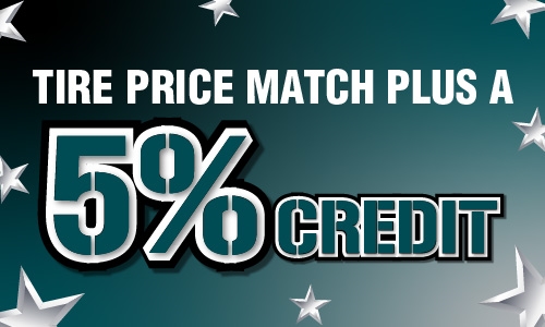 Tire Price Match plus