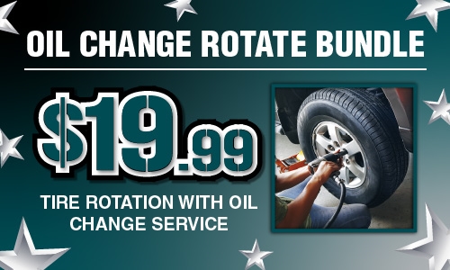 Oil Change & Rotate Bundle