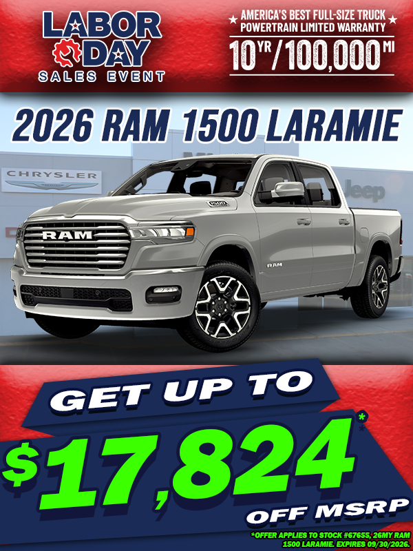 2026 Ram 1500 Laramine