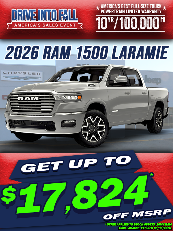 2026 Ram 1500 Laramine