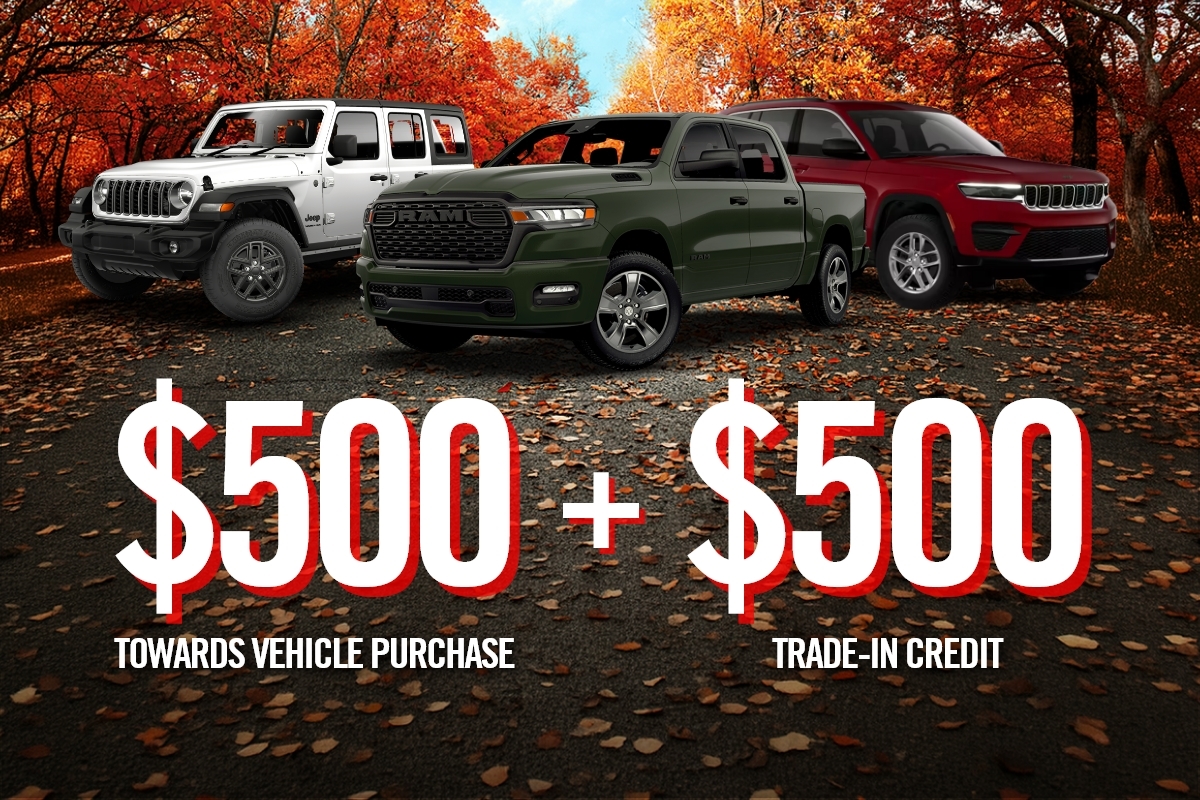 $500+$500 Bonus Offer SRP Step 1