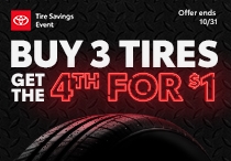 Buy 3 Tires, Get the 4th for 