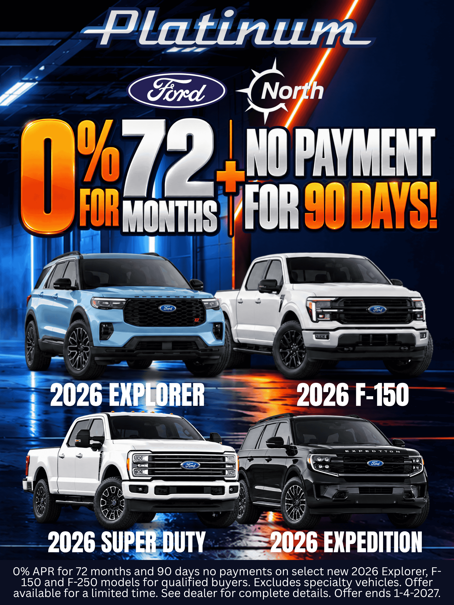 SRP CARD - Monthly Specials
